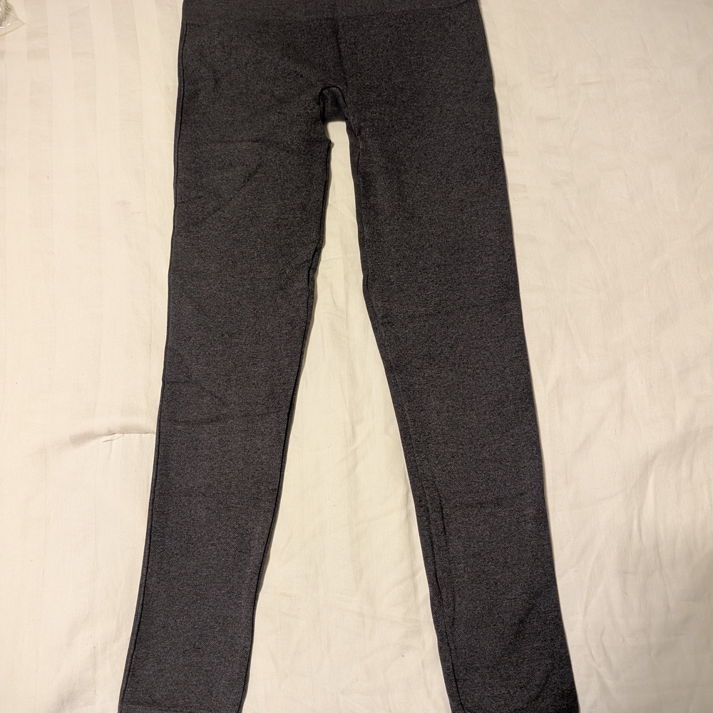 Spanx High Rise Dark Gray Leggings - M